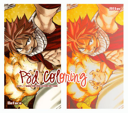 PSD Coloring 4 by xSatoshi on DeviantArt