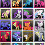 My Little Pony Icons, Win+OSX