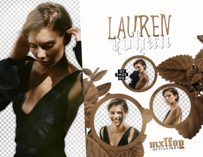 Pack png 81 // Lauren Cohan by mxlfoy on DeviantArt