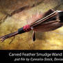 Feather Smudge Wand