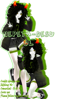 [MMD x Homestuck] Nepeta Desu DL - Download