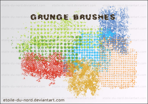 grunge brushes