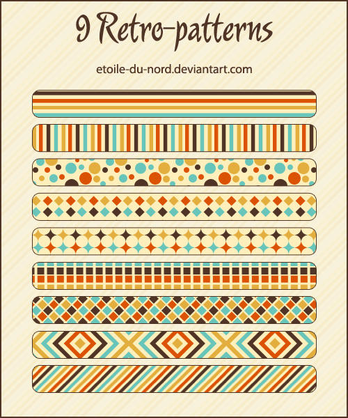 retro-patterns by Etoile-du-nord on DeviantArt