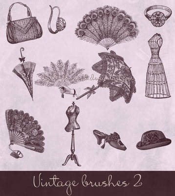 vintage brushes 2