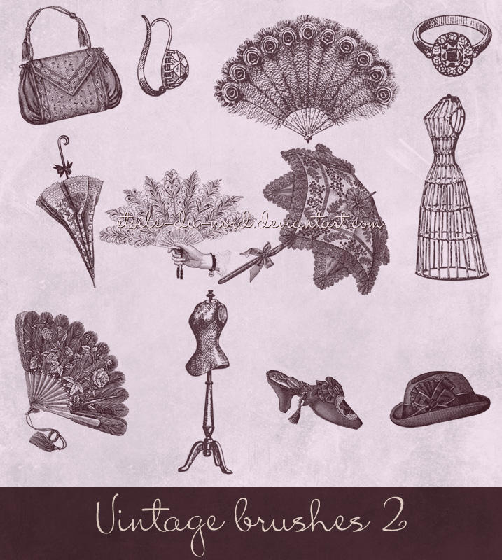 vintage brushes 2 by Etoile-du-nord on DeviantArt