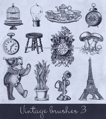 vintage brushes3