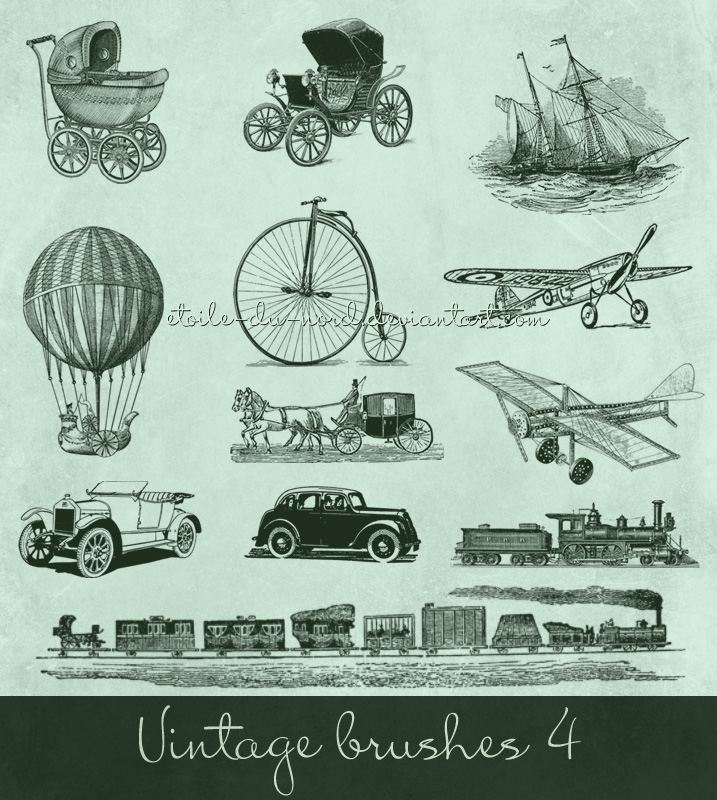 vintage brushes 4