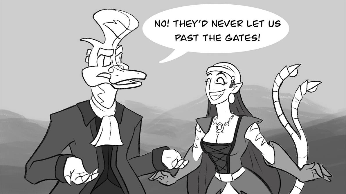 Meeting Royalty? by DevinQuigleyArt on DeviantArt