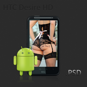 HTC Desire HD .PSD