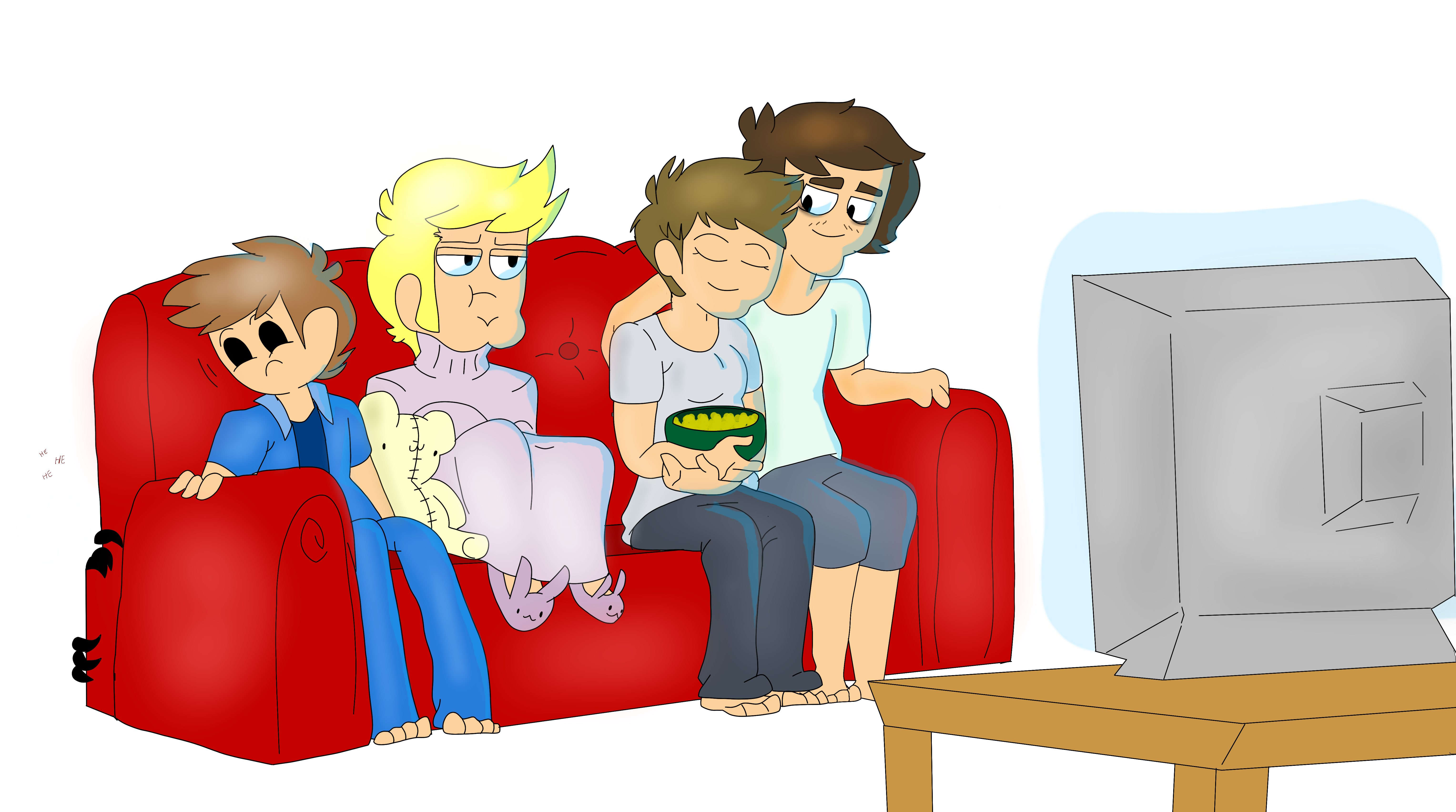 Commis: Sleep over by MindART-ftw on DeviantArt