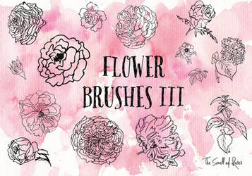 Flower Brushes 3 - The Smell of roses