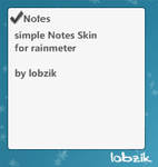 NotesLobzik_rainmeter