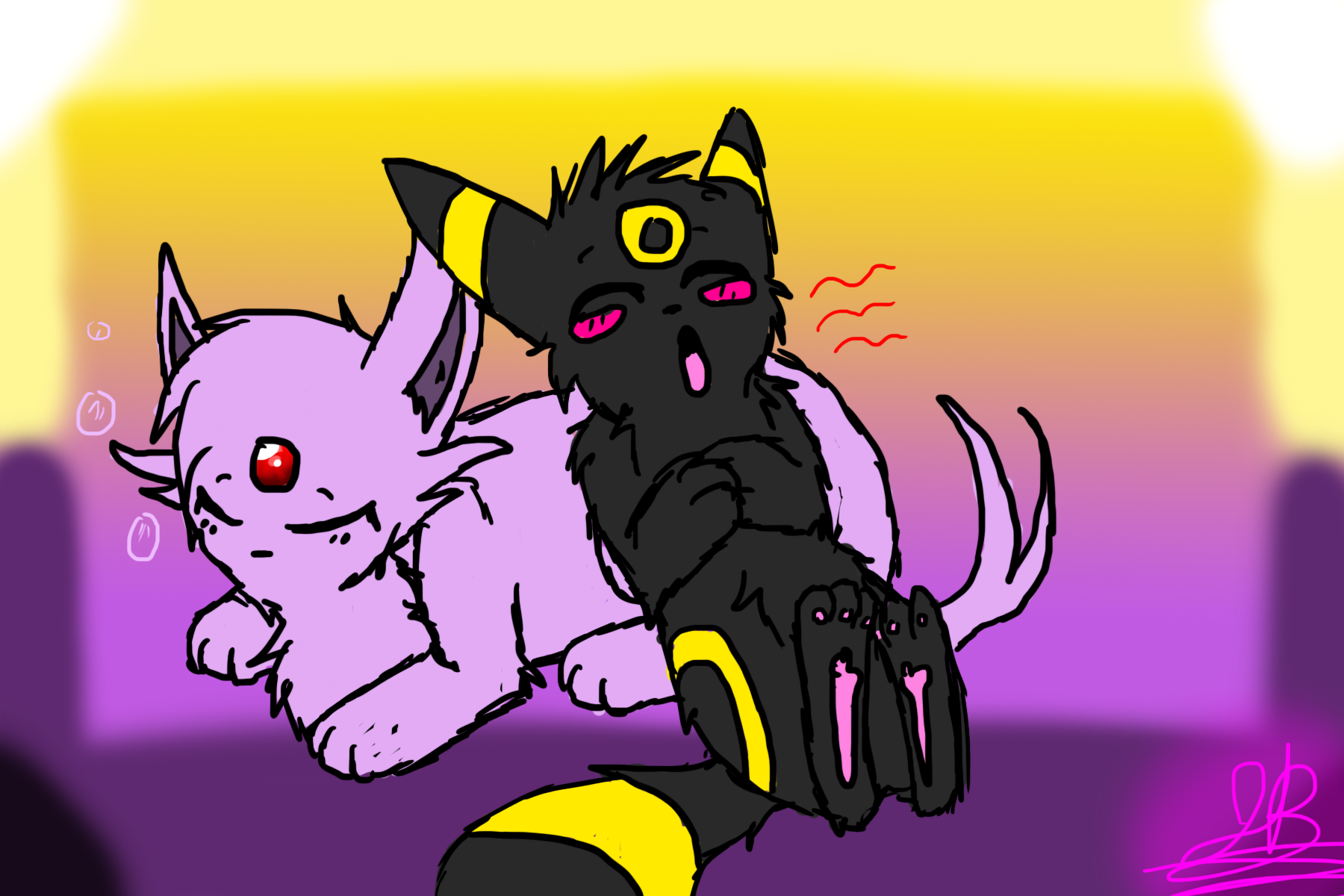 ~Espeon and Umbreon~