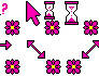 Pink Flower Cursors