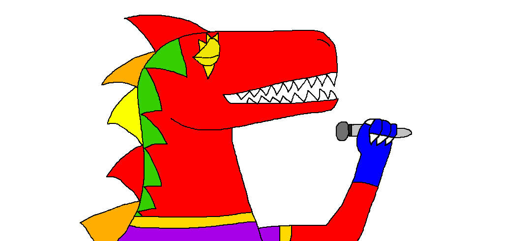Me Singing by Dinorex50 on DeviantArt