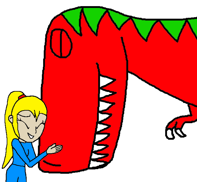 The Beauty and the Dinosaur by Dinorex50 on DeviantArt