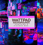Wattpad Background Pack #2: Neon