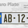 Euro Plate Template