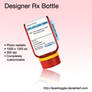 Designer Rx Bottle PSD