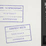 Retro Stamp Photoshop PSD