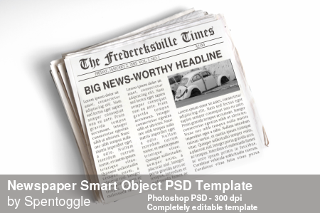 Newspaper Smart Object PSD Template By Spentoggle On DeviantArt Newspaper Smart Object PSD Template By Spentoggle On DeviantArt