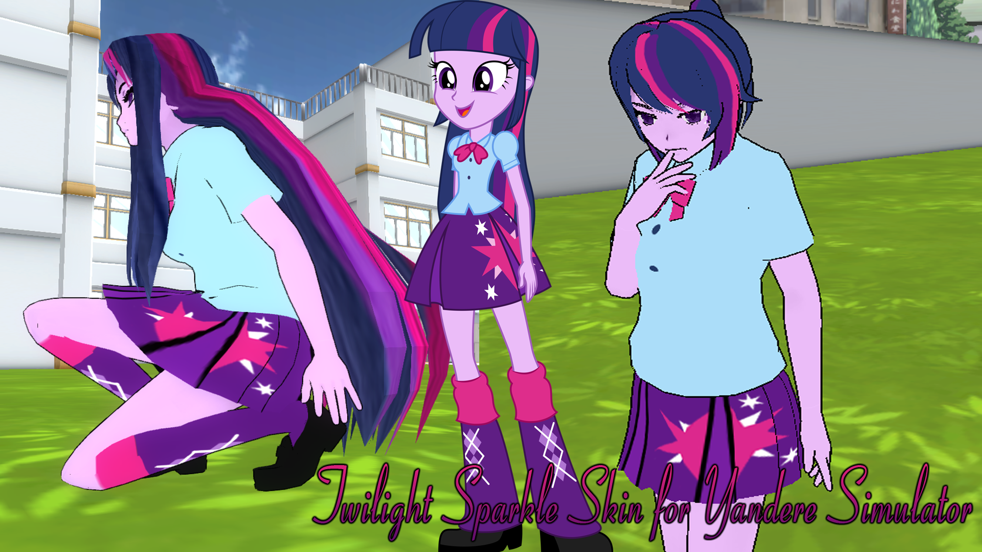 Yandere Simulator EG Twilight Sparkle Skin