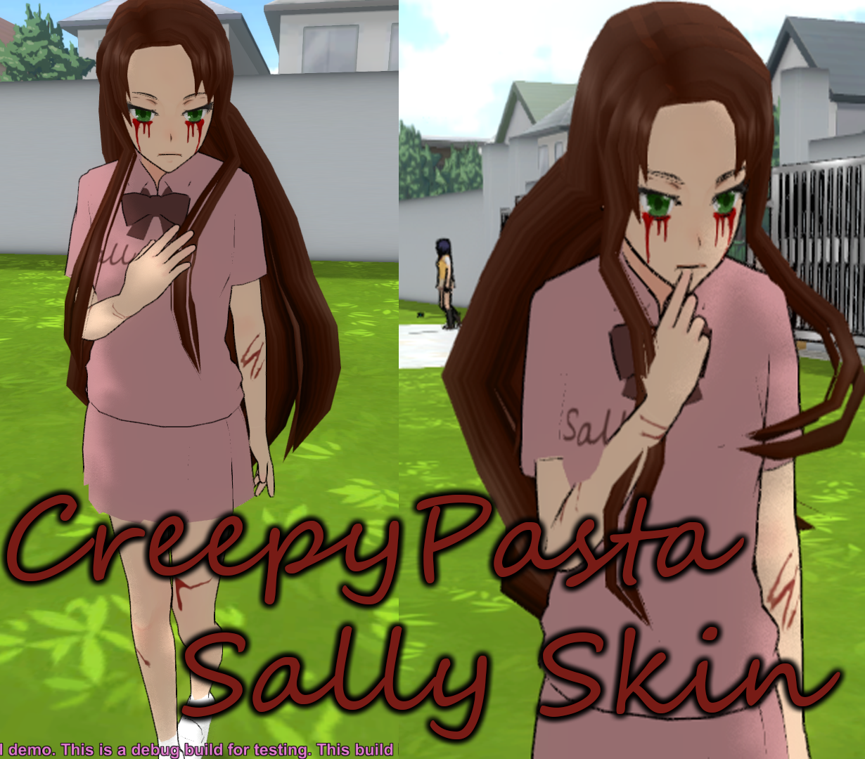 CreepyPasta Sally Yandere Simulator Skin by xxHimesamaxx on DeviantArt