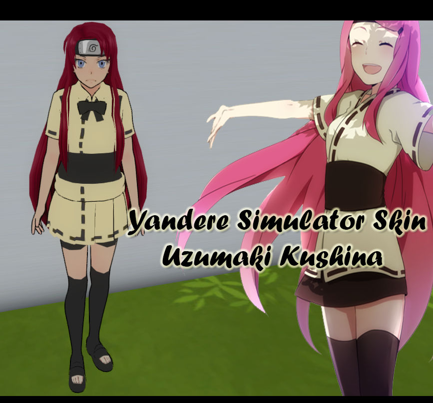 Yandere Simulator skin Uzumaki Kushina from Naruto by xx ...