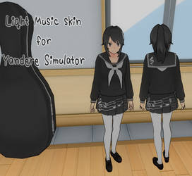 Yandere Simulator Light Music Club Skin