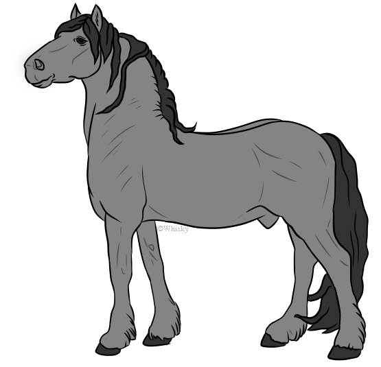 Light Draft Horse Base [F2U] by WhiskyAndCigars on DeviantArt