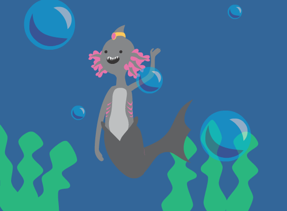 Shark Princess by Crazy-Book-Worm on DeviantArt