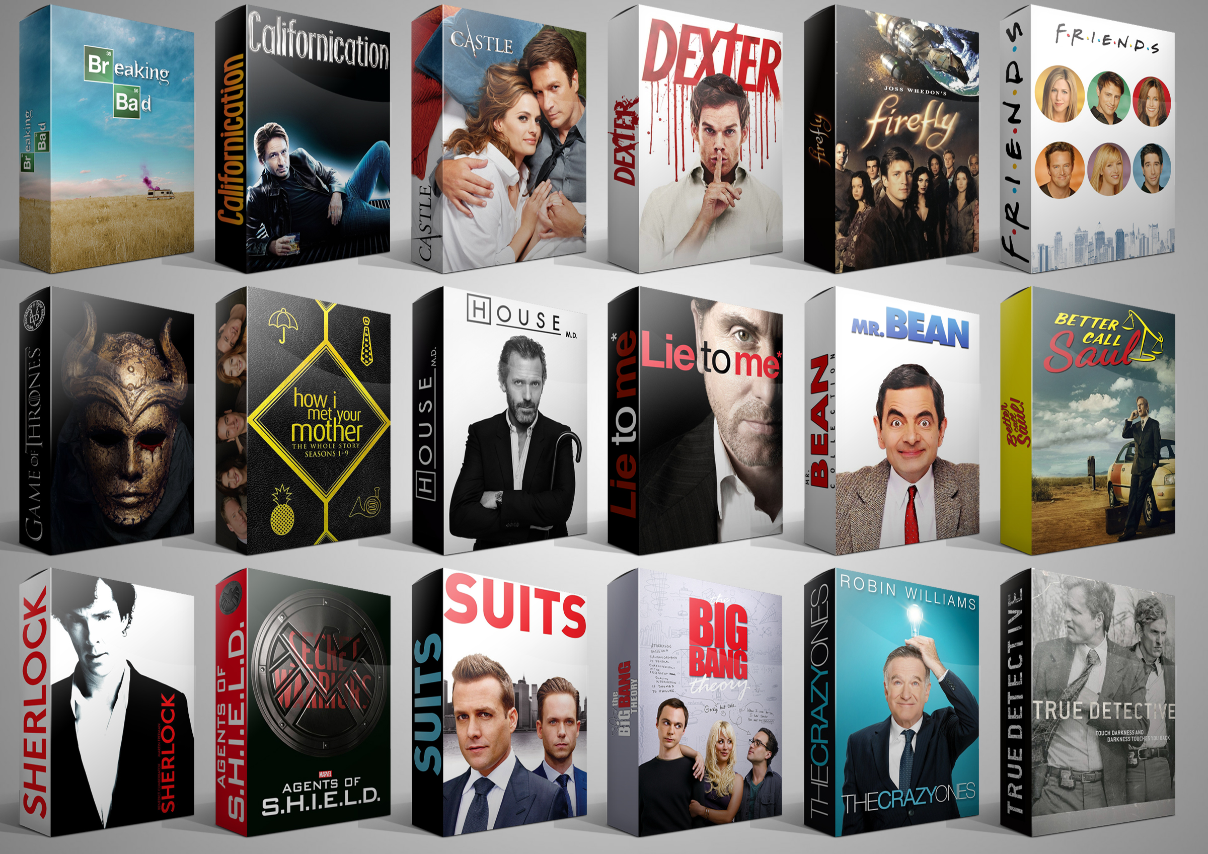 Tv Shows Box Set Folder Icons By Drac 69 On Deviantart