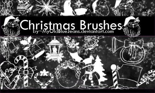 Christmas Vector Brushes