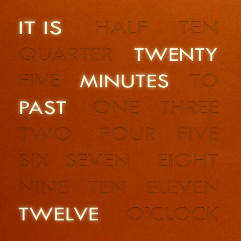 Time in Words 1.2