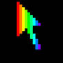 Rainbow Animated Mouse Pointer