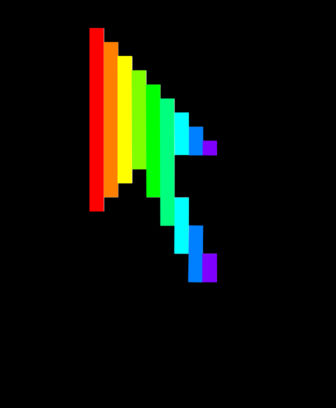 Rainbow Cursors by pkuwyc on DeviantArt