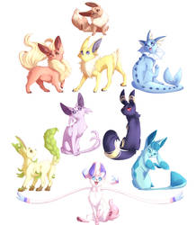 Eevee Evolutions