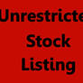 Unrestricted Stock Listing