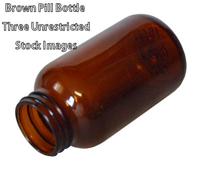 Brown Pill Bottle