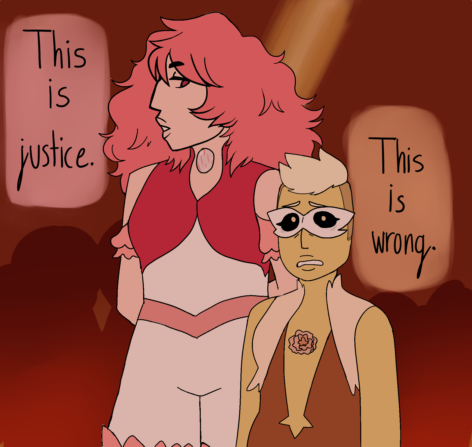 RRO Event 3 -- Strawberry Quartz + Desert Rose by ANannyMouse3 on ...