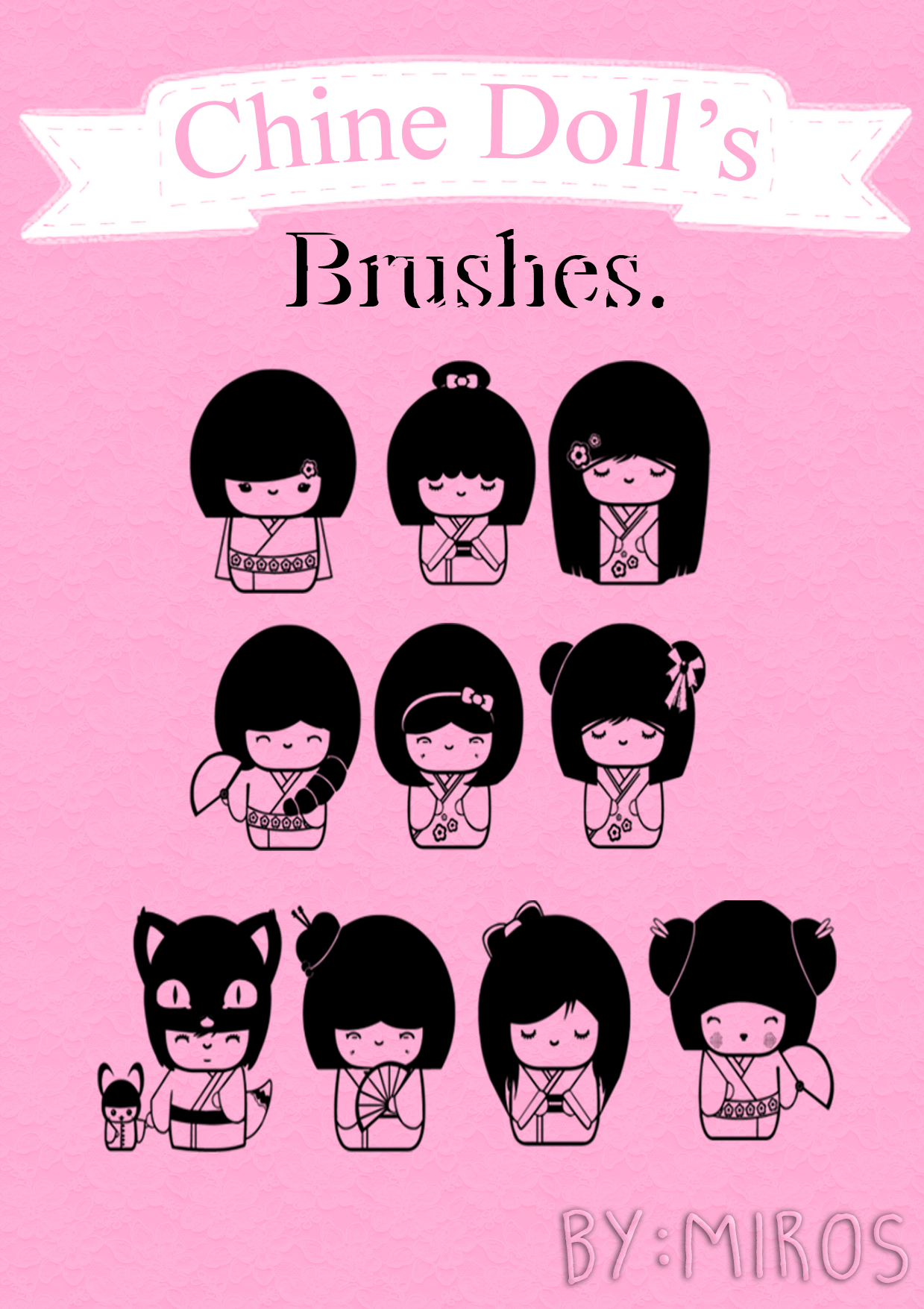 Chine Doll's Brushes