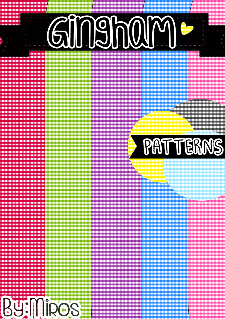Ginghem Pattern Gingham Patterns by craftingandmore on DeviantArt