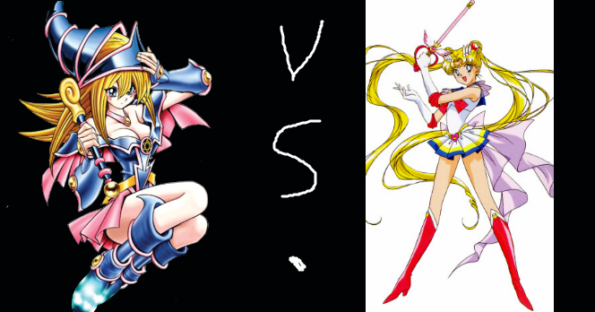 Dark Magician Girl Vs. Usagi Serena