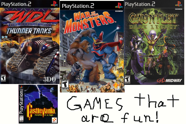 Examples Of Video Games That Are FUN By Des rookie On DeviantArt