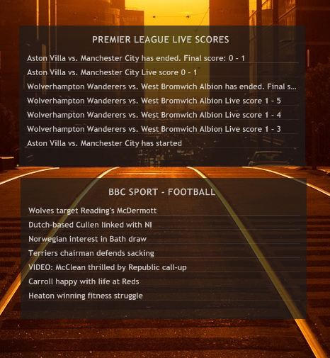 Live Soccer Football Scores By Dj23 On Deviantart