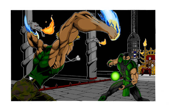 Guile vs Reptile