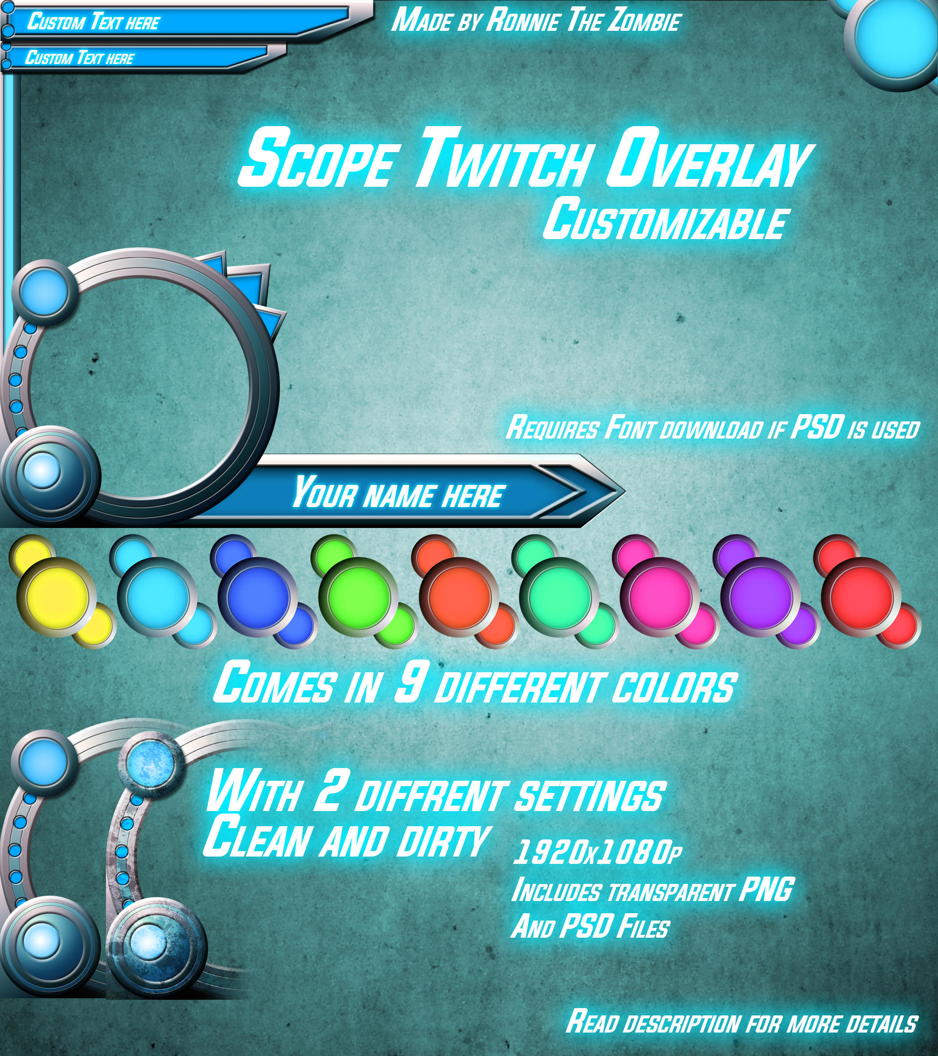 Scope Overlay by RonnieTheZombie on DeviantArt