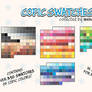 COPIC swatches for PS - Collected by Wendigo