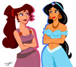 Megara and Jasmine