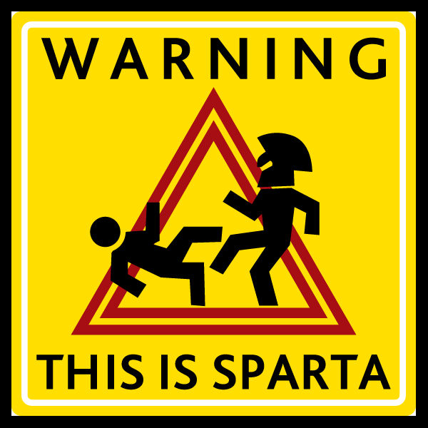 This is Sparta' Spoof by OmenAesir on DeviantArt
